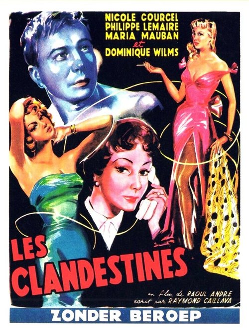 Смотреть фильм Les clandestines (1954) онлайн в хорошем качестве SATRip