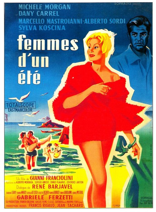Смотреть фильм Летние рассказы / Racconti d'estate (1958) онлайн в хорошем качестве SATRip
