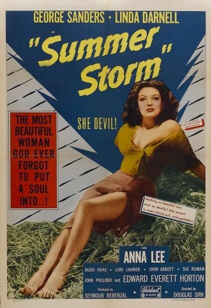 Смотреть фильм Летняя буря / Summer Storm (1944) онлайн в хорошем качестве SATRip