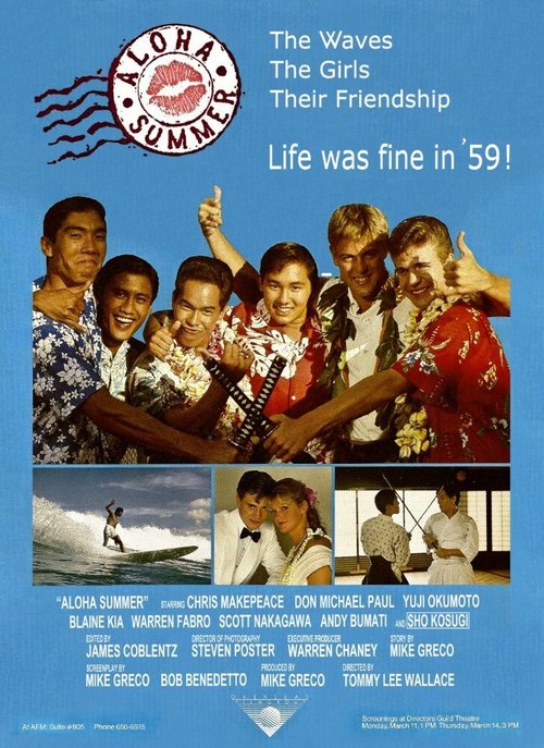 Смотреть фильм Лето Алоха / Aloha Summer (1988) онлайн в хорошем качестве SATRip