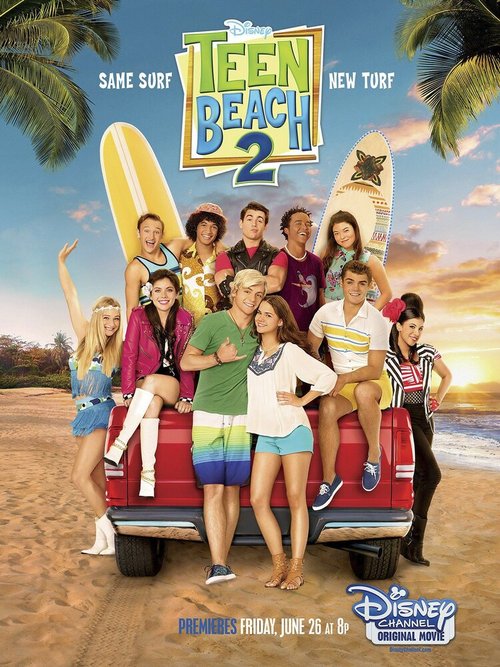 Смотреть фильм Лето. Пляж 2 / Teen Beach 2 (2015) онлайн в хорошем качестве HDRip