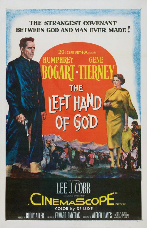 Смотреть фильм Левая рука Бога / The Left Hand of God (1955) онлайн в хорошем качестве SATRip