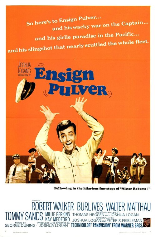 Смотреть фильм Лейтенант Пулвер / Ensign Pulver (1964) онлайн в хорошем качестве SATRip