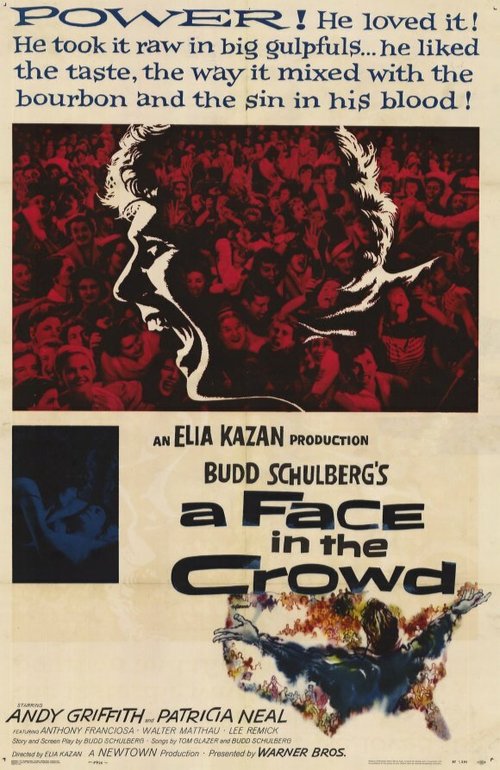 Смотреть фильм Лицо в толпе / A Face in the Crowd (1957) онлайн в хорошем качестве SATRip