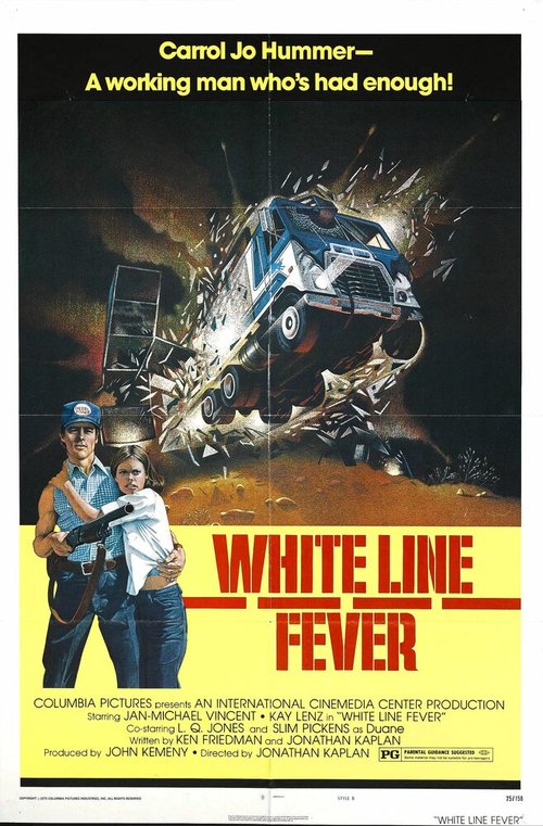 Смотреть фильм Лихорадка на белой полосе / White Line Fever (1975) онлайн в хорошем качестве SATRip