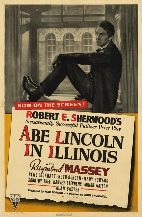 Смотреть фильм Линкольн в Иллинойсе / Abe Lincoln in Illinois (1940) онлайн в хорошем качестве SATRip