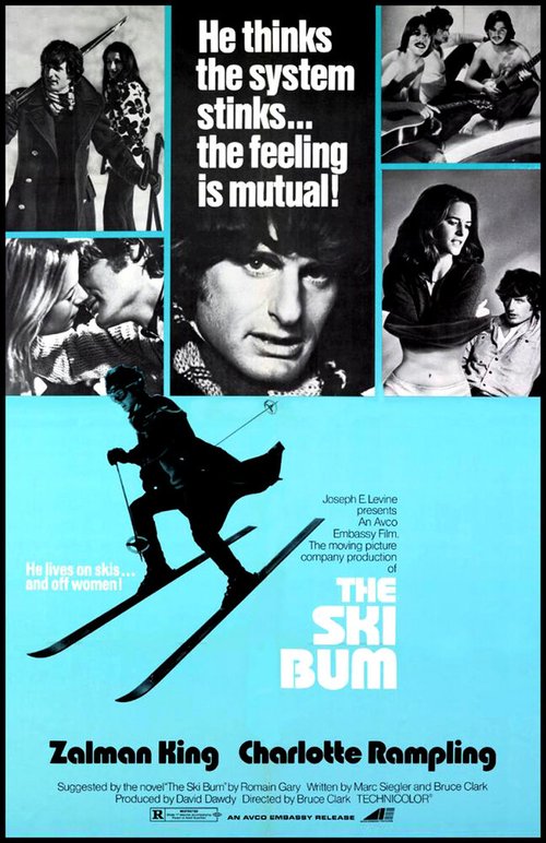 Смотреть фильм Лыжник-бездельник / The Ski Bum (1971) онлайн в хорошем качестве SATRip