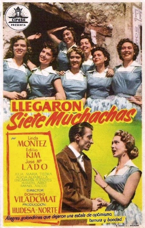 Смотреть фильм Llegaron siete muchachas (1957) онлайн в хорошем качестве SATRip