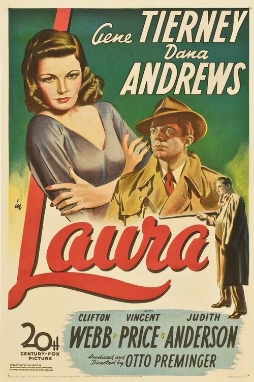 Смотреть фильм Лора / Laura (1944) онлайн в хорошем качестве SATRip
