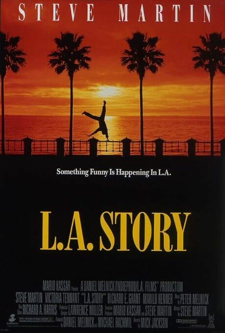 Смотреть фильм Лос-анджелесская история / L.A. Story (1991) онлайн в хорошем качестве HDRip