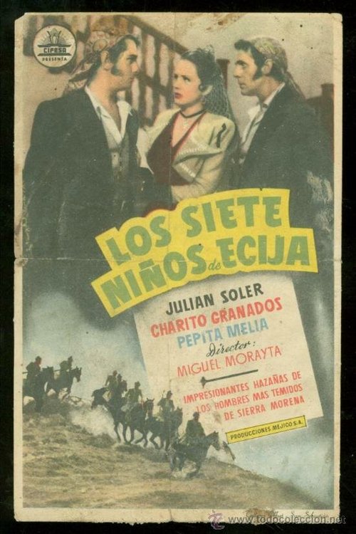 Смотреть фильм Los siete niños de Écija (1947) онлайн в хорошем качестве SATRip