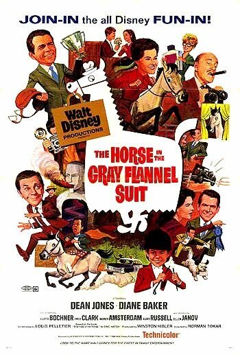 Смотреть фильм Лошадь во фланелевом сером костюме / The Horse in the Gray Flannel Suit (1968) онлайн в хорошем качестве SATRip