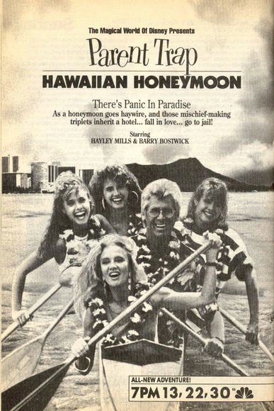Смотреть фильм Ловушка для родителей: Медовый месяц на Гавайях / Parent Trap: Hawaiian Honeymoon (1989) онлайн в хорошем качестве SATRip