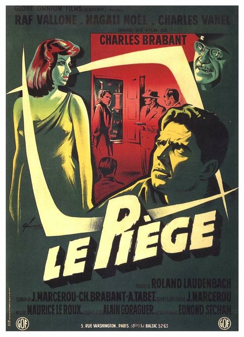 Смотреть фильм Ловушка / Le piège (1958) онлайн в хорошем качестве SATRip