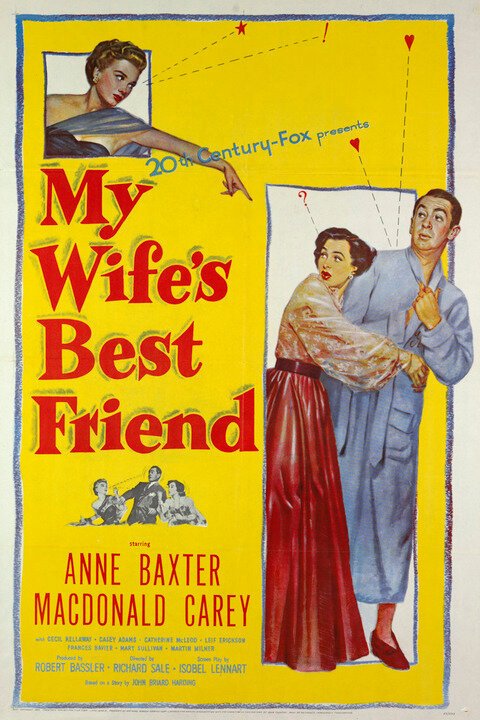 Смотреть фильм Лучший друг моей жены / My Wife's Best Friend (1952) онлайн в хорошем качестве SATRip