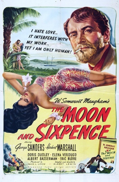 Смотреть фильм Луна и шестипенсовик / The Moon and Sixpence (1942) онлайн в хорошем качестве SATRip