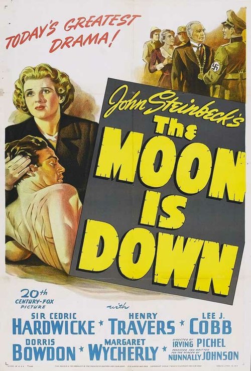 Смотреть фильм Луна зашла / The Moon Is Down (1943) онлайн в хорошем качестве SATRip