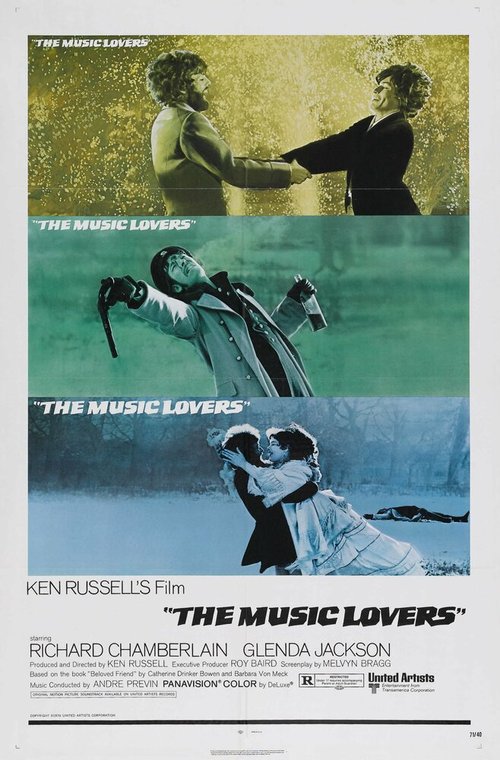 Смотреть фильм Любители музыки / The Music Lovers (1971) онлайн в хорошем качестве SATRip