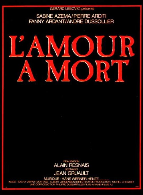 Смотреть фильм Любовь до смерти / L'amour à mort (1984) онлайн в хорошем качестве SATRip
