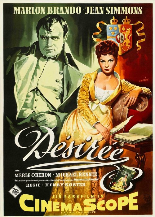 Смотреть фильм Любовь императора Франции / Désirée (1954) онлайн в хорошем качестве SATRip