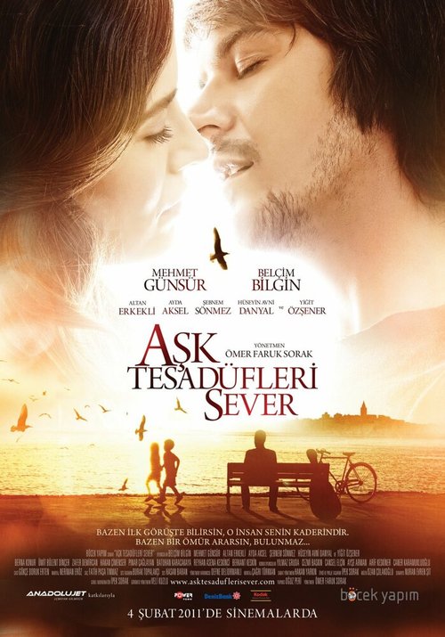 Смотреть фильм Любовь любит случайности / Ask Tesadüfleri Sever (2011) онлайн в хорошем качестве HDRip