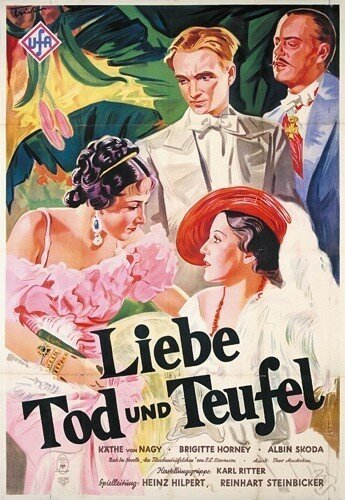Смотреть фильм Любовь, смерть и дьявол / Liebe, Tod und Teufel (1934) онлайн в хорошем качестве SATRip