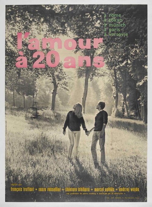 Смотреть фильм Любовь в двадцать лет / L'amour à vingt ans (1962) онлайн в хорошем качестве SATRip