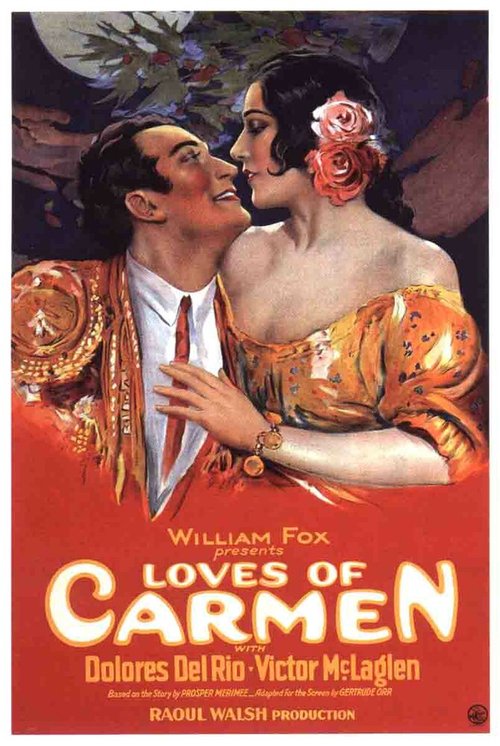 Смотреть фильм Любовные истории Кармен / The Loves of Carmen (1927) онлайн в хорошем качестве SATRip
