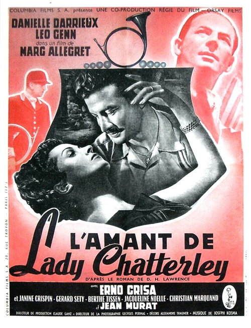 Смотреть фильм Любовник леди Чаттерлей / L'amant de lady Chatterley (1955) онлайн в хорошем качестве SATRip