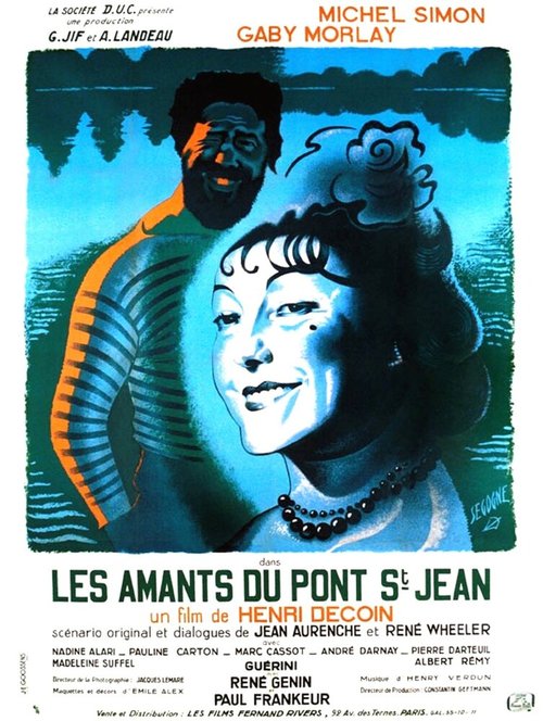 Смотреть фильм Любовники моста Сен-Жан / Les amants du pont Saint-Jean (1947) онлайн в хорошем качестве SATRip