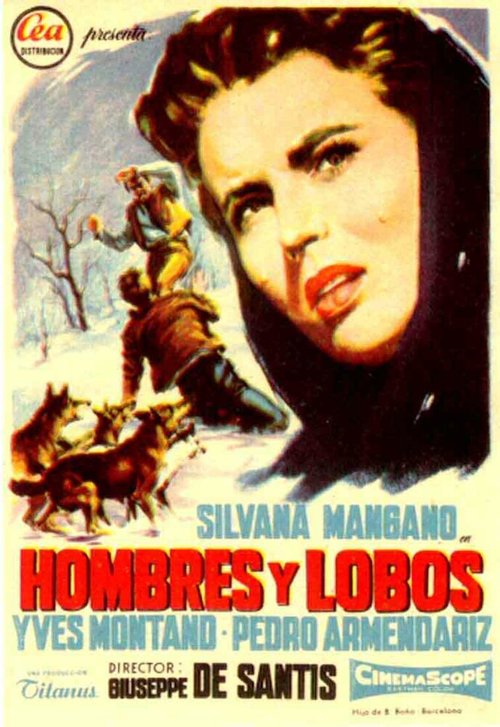 Смотреть фильм Люди и волки / Uomini e lupi (1957) онлайн в хорошем качестве SATRip