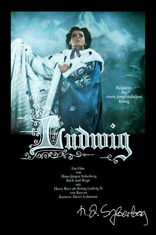Смотреть фильм Людвиг — Реквием по королю-девственнику / Ludwig - Requiem für einen jungfräulichen König (1972) онлайн в хорошем качестве SATRip