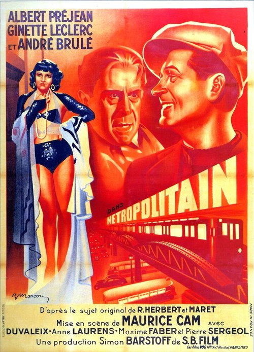 Смотреть фильм Métropolitain (1938) онлайн в хорошем качестве SATRip