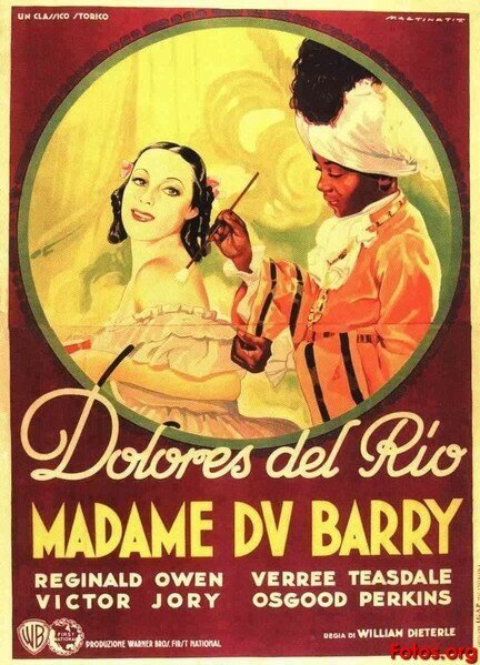 Смотреть фильм Мадам ДюБарри / Madame Du Barry (1934) онлайн в хорошем качестве SATRip
