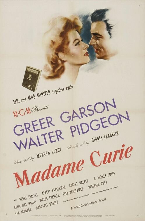 Смотреть фильм Мадам Кюри / Madame Curie (1943) онлайн в хорошем качестве SATRip