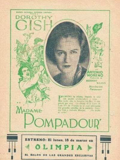 Смотреть фильм Мадам Помпадур / Madame Pompadour (1927) онлайн в хорошем качестве SATRip