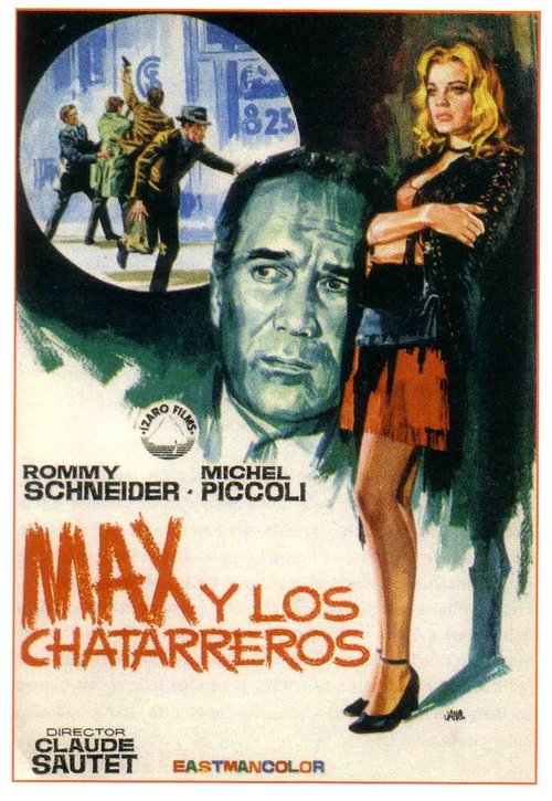 Смотреть фильм Макс и жестянщики / Max et les ferrailleurs (1971) онлайн в хорошем качестве SATRip