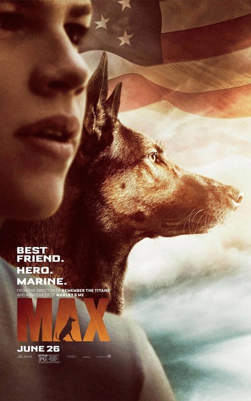 Смотреть фильм Макс / Max (2015) онлайн в хорошем качестве HDRip