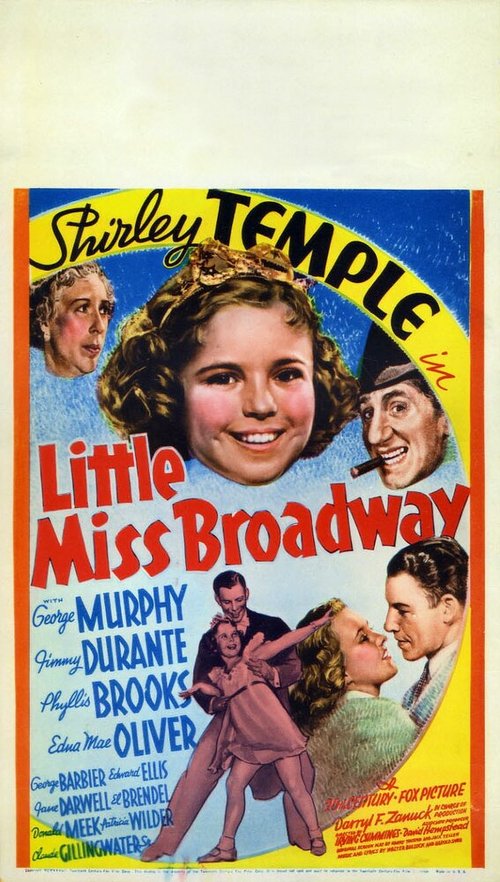 Смотреть фильм Маленькая мисс Бродвей / Little Miss Broadway (1938) онлайн в хорошем качестве SATRip