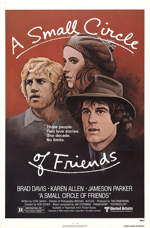 Смотреть фильм Маленький круг друзей / A Small Circle of Friends (1980) онлайн в хорошем качестве SATRip