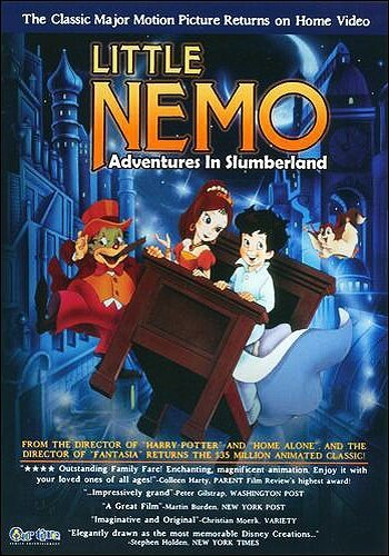Смотреть фильм Маленький Немо: Приключения в стране снов / Little Nemo (1989) онлайн в хорошем качестве SATRip