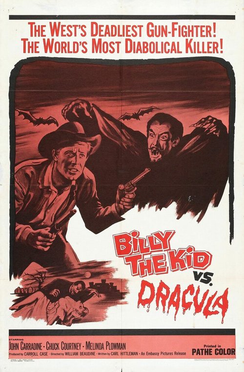 Смотреть фильм Малыш Билли против Дракулы / Billy the Kid Versus Dracula (1966) онлайн в хорошем качестве SATRip