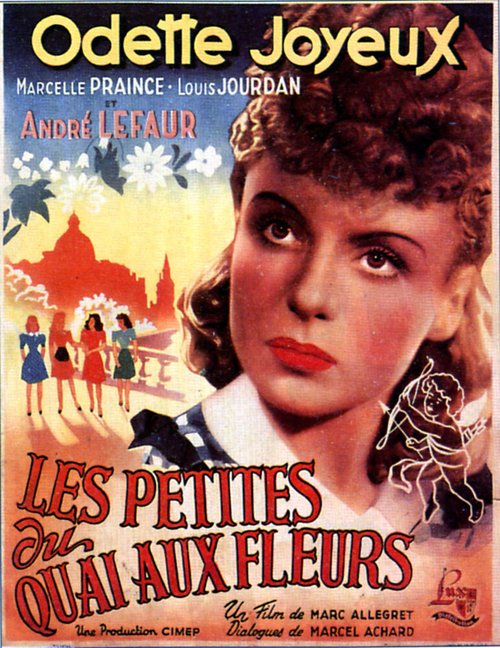 Смотреть фильм Малышки с набережной цветов / Les petites du quai aux fleurs (1944) онлайн в хорошем качестве SATRip