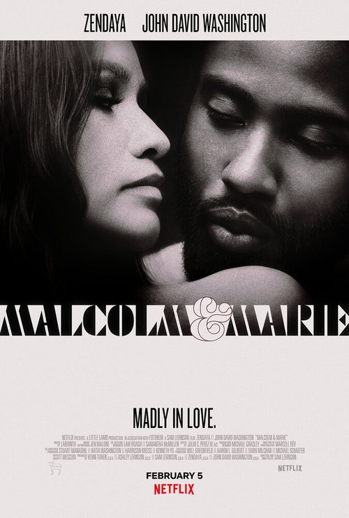 Смотреть фильм Малкольм и Мари / Malcolm & Marie (2021) онлайн в хорошем качестве HDRip