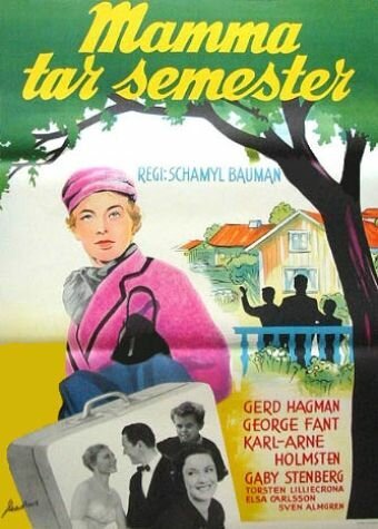 Смотреть фильм Мама берёт выходной / Mamma tar semester (1957) онлайн в хорошем качестве SATRip