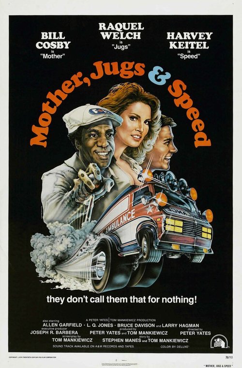 Смотреть фильм Маманя, Бюст и Живчик / Mother, Jugs & Speed (1976) онлайн в хорошем качестве SATRip