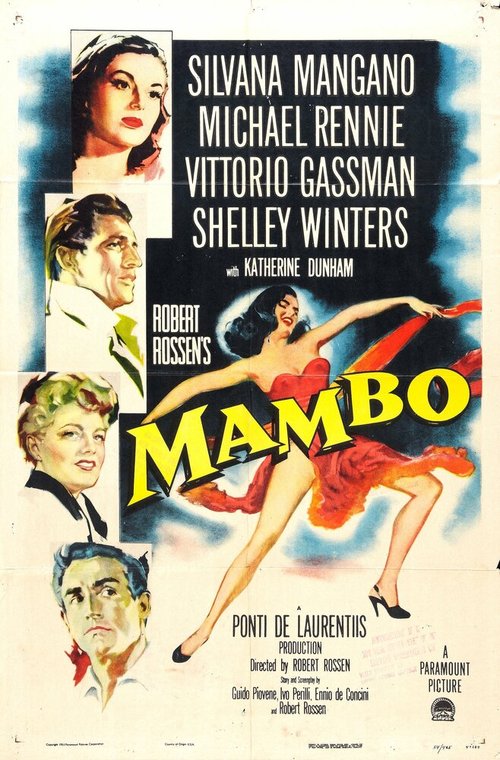 Смотреть фильм Мамбо / Mambo (1954) онлайн в хорошем качестве SATRip