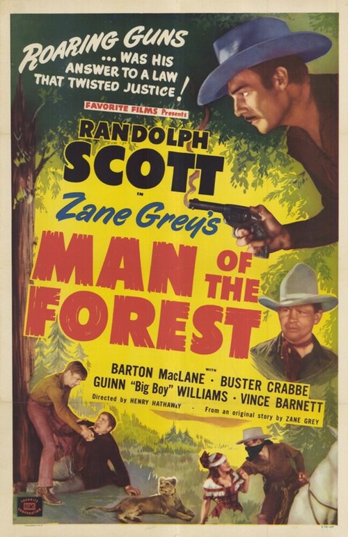 Смотреть фильм Man of the Forest (1933) онлайн в хорошем качестве SATRip