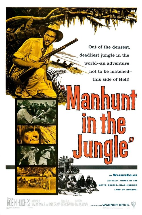 Смотреть фильм Manhunt in the Jungle (1958) онлайн в хорошем качестве SATRip