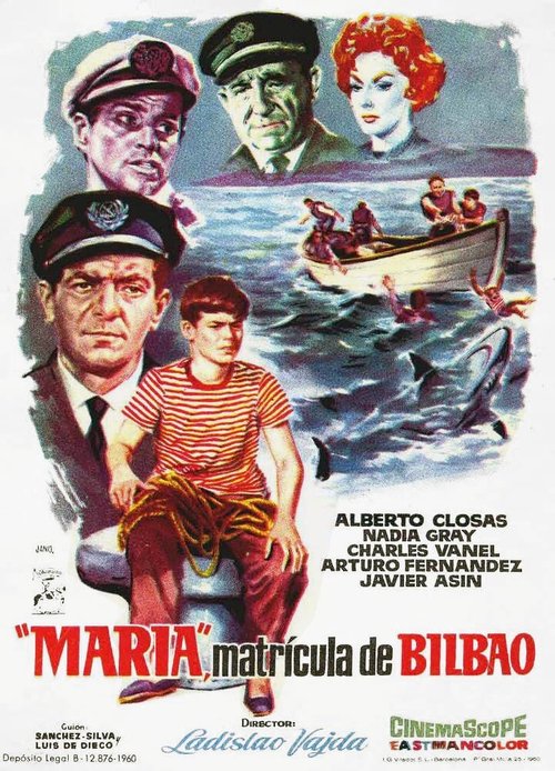 Смотреть фильм María, matrícula de Bilbao (1960) онлайн в хорошем качестве SATRip